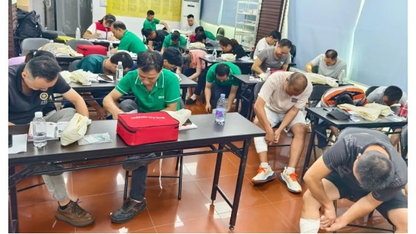 注塑模具廠開展急救員培訓，為生命保駕護航