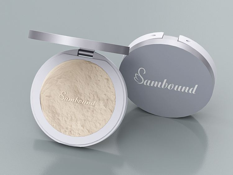 空磁吸蓋粉餅盒包裝注塑加工 空磁吸蓋粉餅盒包裝注塑加工